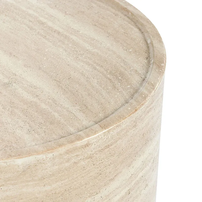 Mckenna Outdoor End Table - Beige
