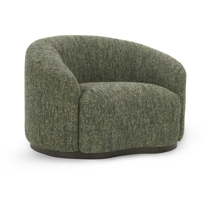 Beverly Swivel Chair - Antique Green