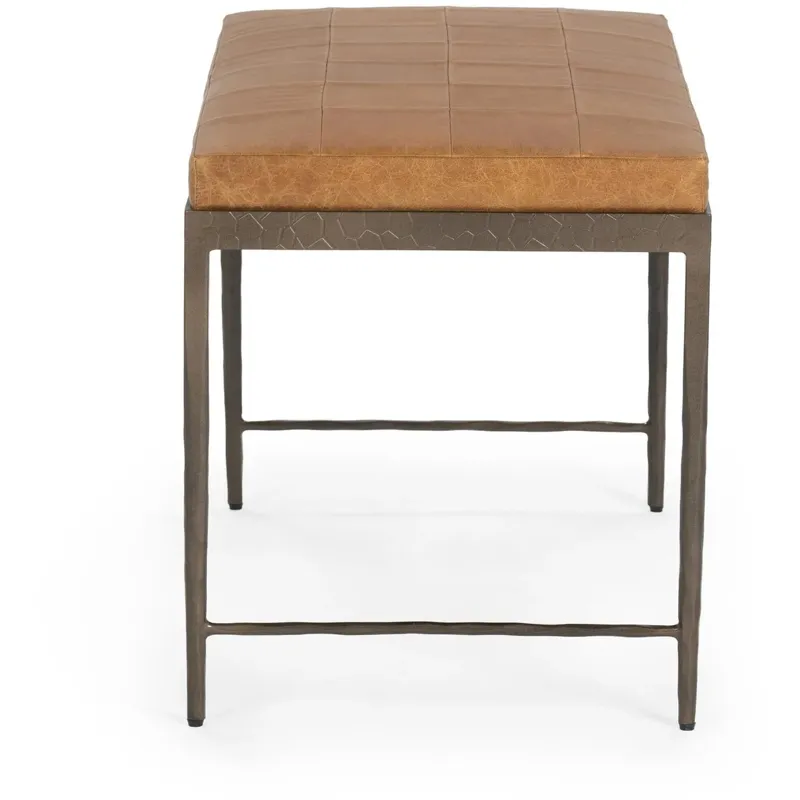Malo Accent Bench - Sedona Brown