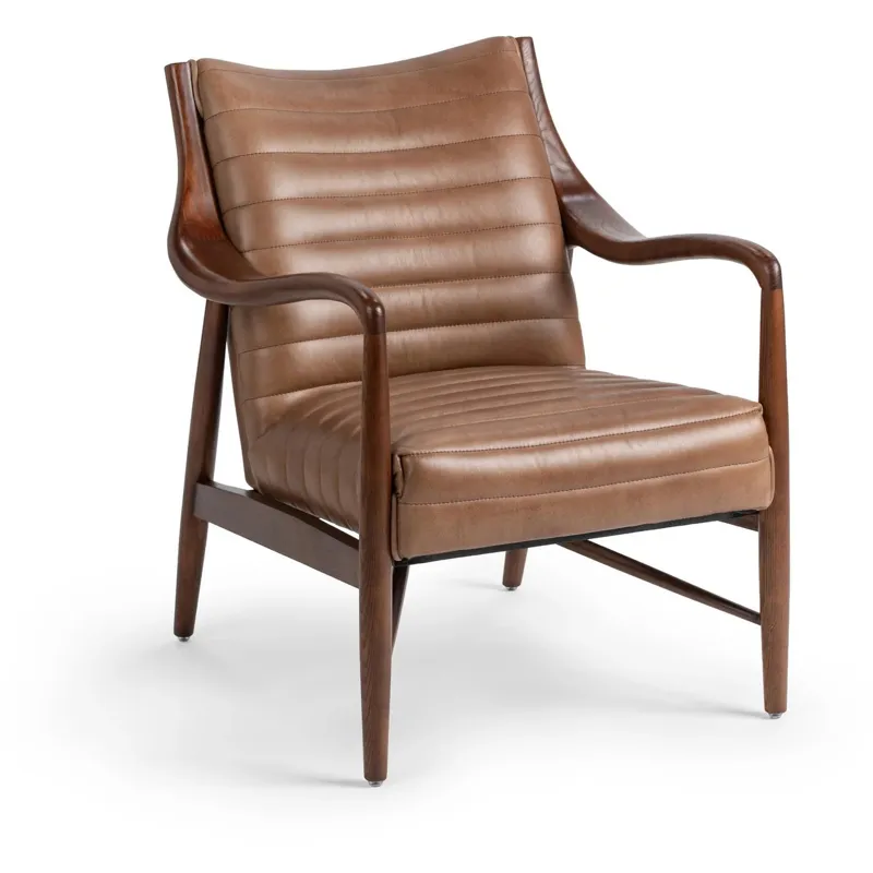 Kenneth Accent Chair - Adobe Tan