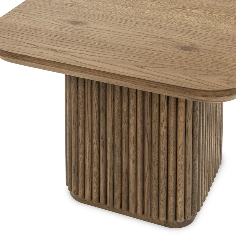 Vander End Table - Tawny Brown