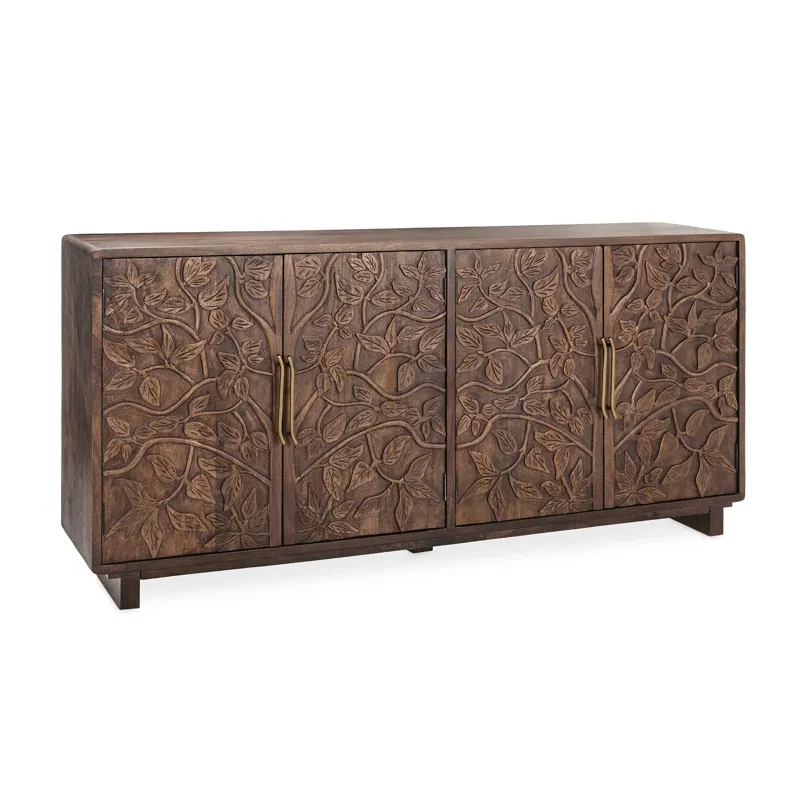 Albero 4 Door Buffet - Kona Brown