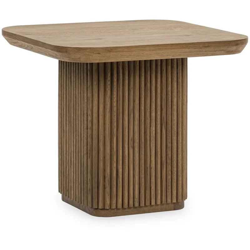 Vander End Table - Tawny Brown
