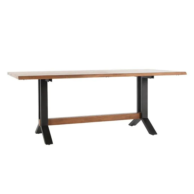 Bellamy Dining Table - Amber Brown