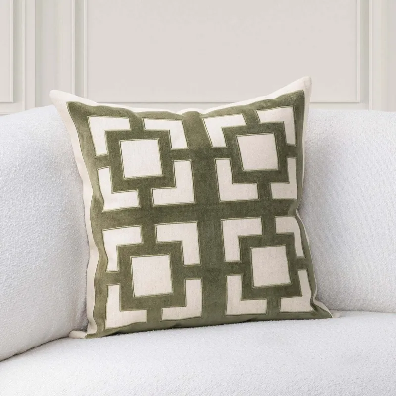 VC Corbin Pillow - Olive Green