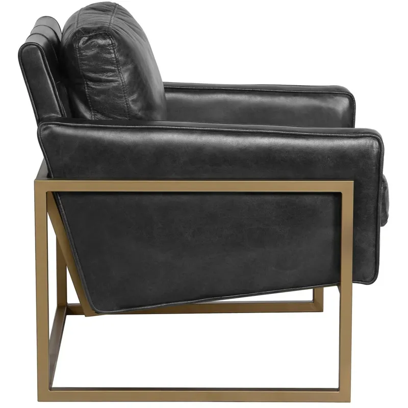Ken Accent Chair - Jet Black