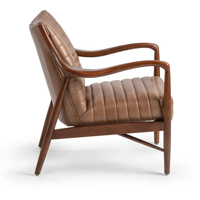Kenneth Accent Chair - Adobe Tan