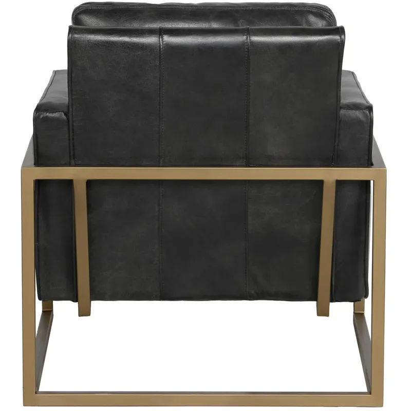 Ken Accent Chair - Jet Black