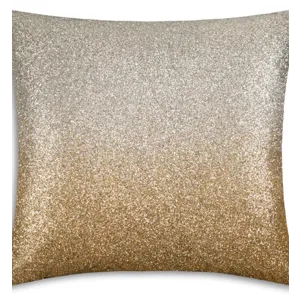 22X22 Gold &amp; Silver Sequin Pillow