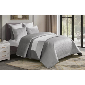 GRACE Q SILVER QUILT SET