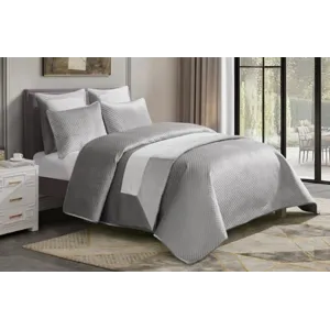 GRACE Q SILVER QUILT SET