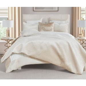 GRACE K CHAMPAGNE QUILT SET