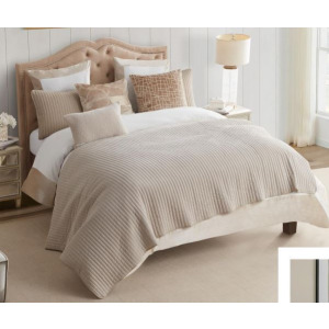 TAYLOR QUEEN BEIGE QUILT SET