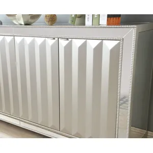 Four Door Media Credenza