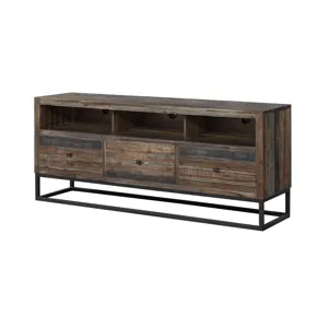 Three Drawer Media Console