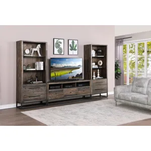 Three Drawer Media Console