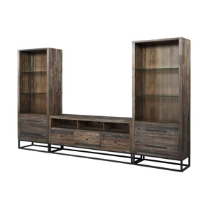 Three Drawer Media Console