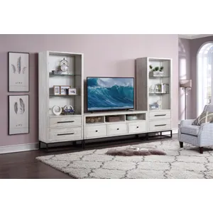 Two Drawer Pier Bookcase