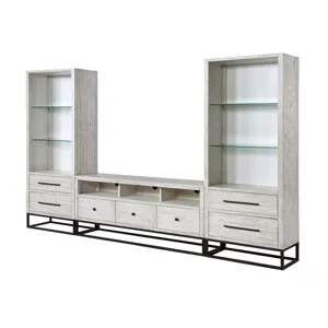 Two Drawer Pier Bookcase