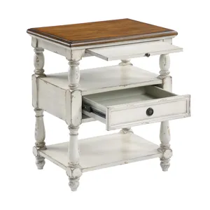 One Drawer Chairside Table