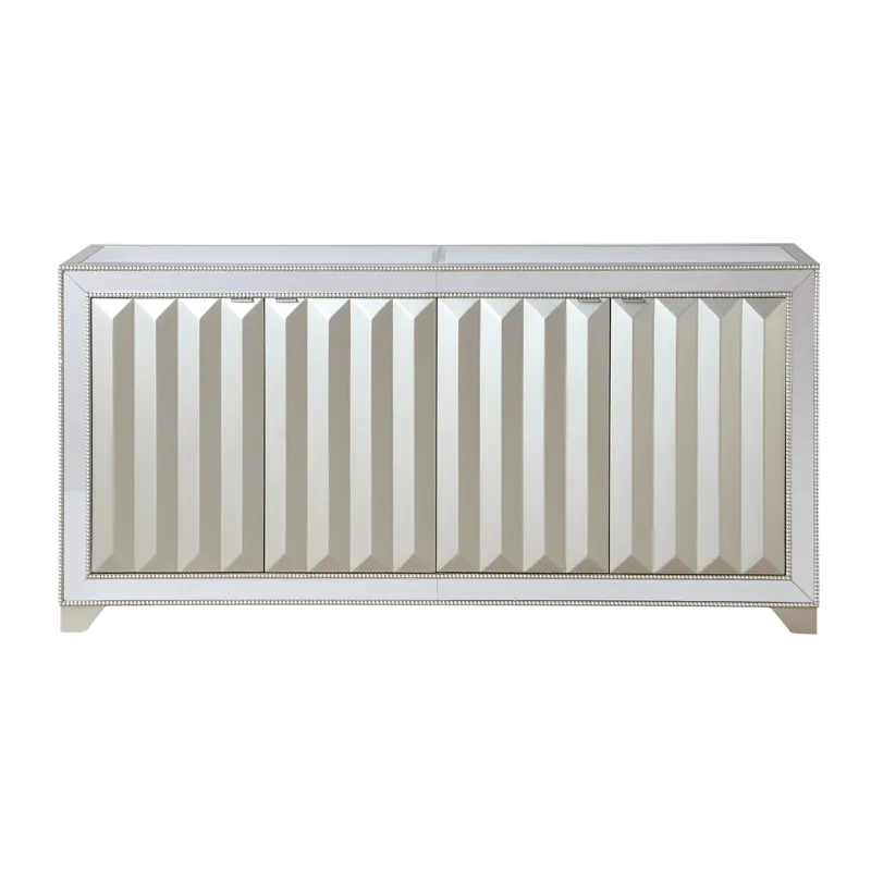 Four Door Media Credenza