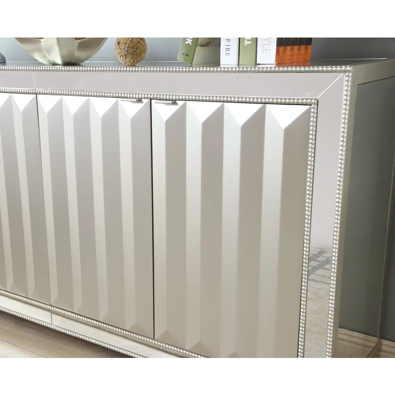 Four Door Media Credenza