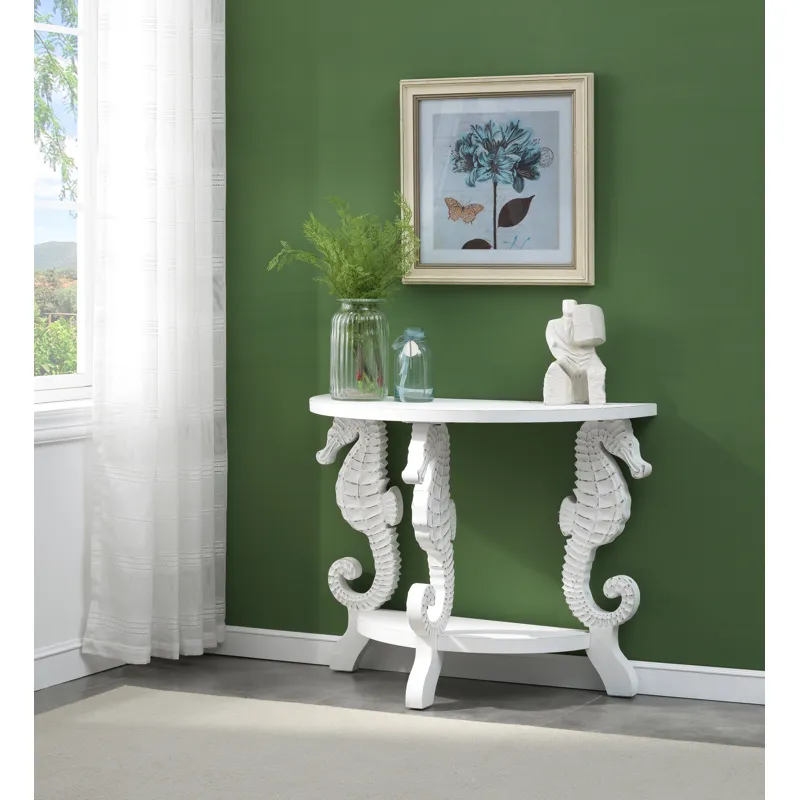 Demilune Console Table