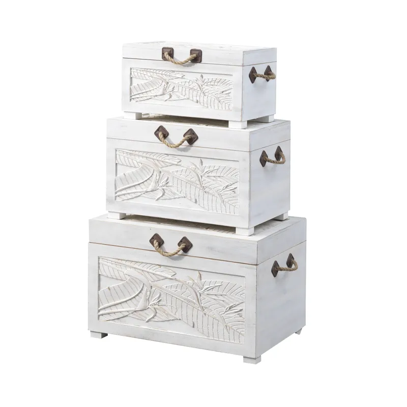 Set of Three Nesting Trunks
