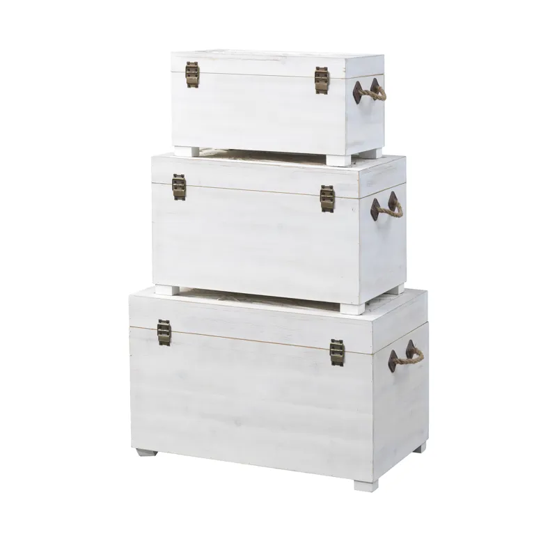 Set of Three Nesting Trunks