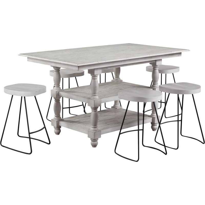 Santa Clara Swivel Counter Height Barstool