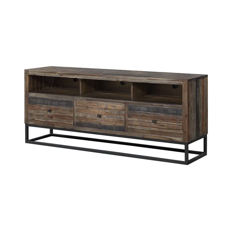 Three Drawer Media Console