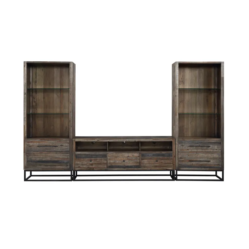 Three Drawer Media Console