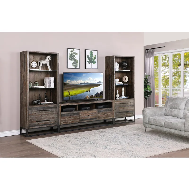 Three Drawer Media Console