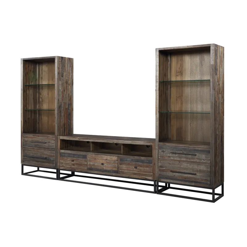 Three Drawer Media Console