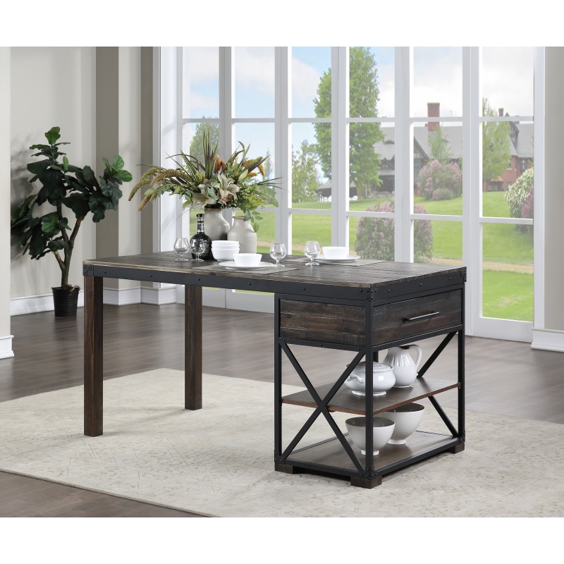 Canyon Ridge Storage Counter Height Dining Table 51571 by Coast2Coast