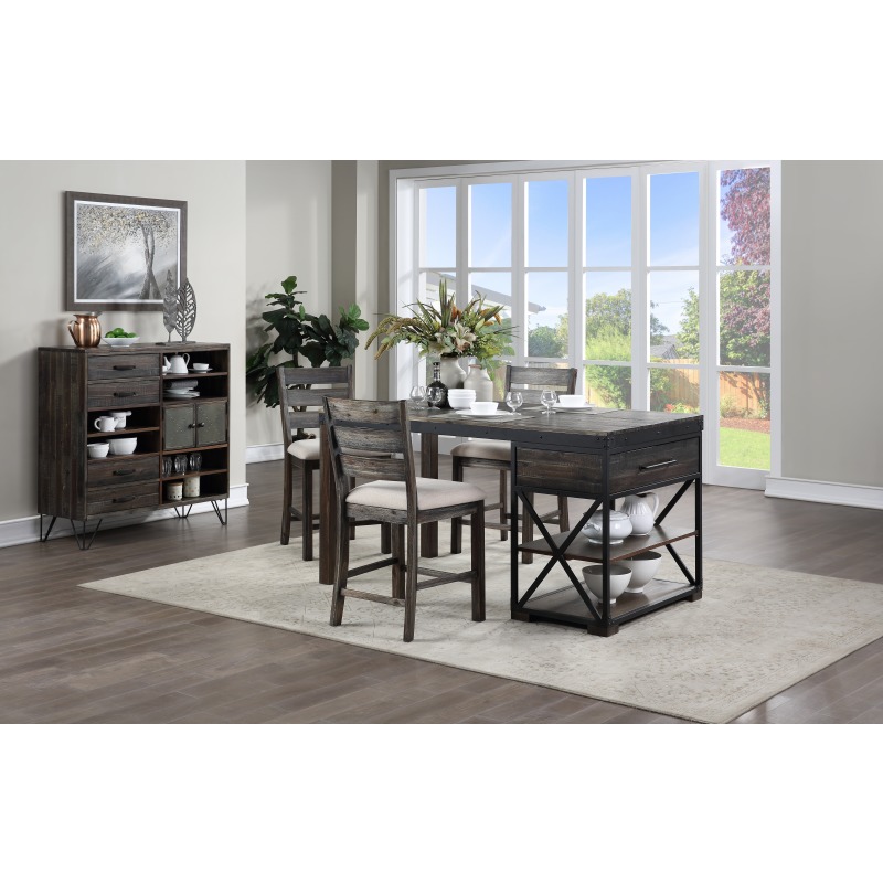 Canyon Ridge Storage Counter Height Dining Table 51571 by Coast2Coast