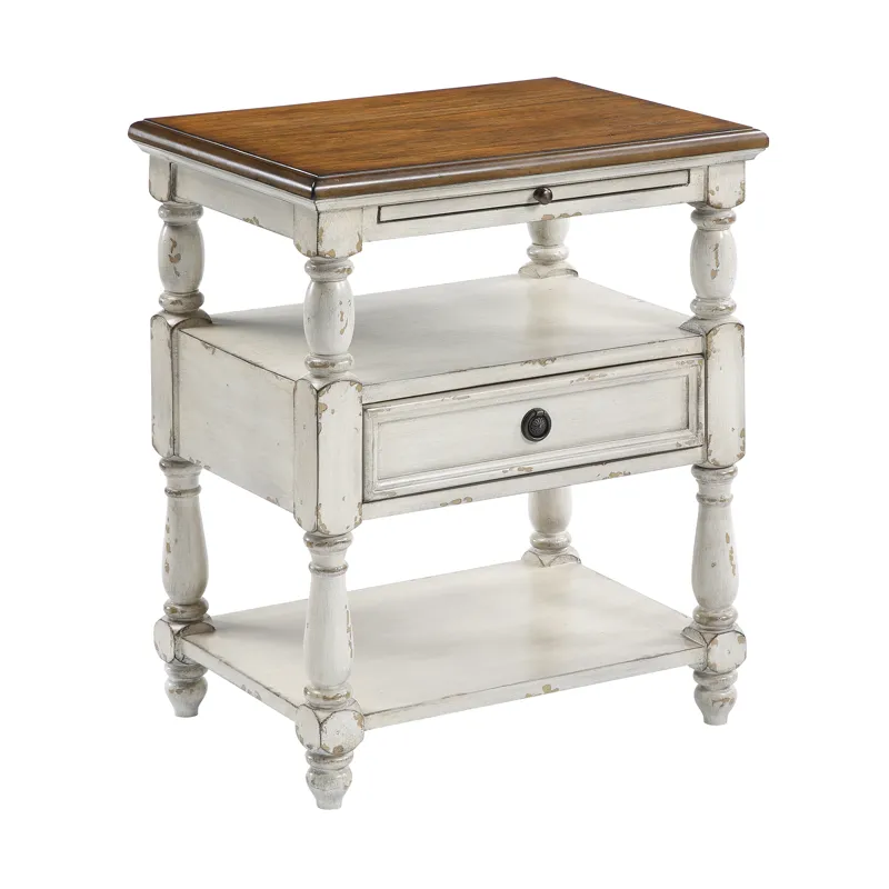 One Drawer Chairside Table