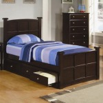 Jasper Twin Storage Bed with Drawers