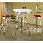 Cleveland 3 Piece Chrome Plated Bar Set