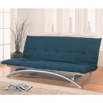 Futons Contemporary Metal Futon Frame and Mattress Set
