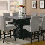 Stanton Contemporary Black Five-Piece Dining Set