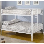 Fordham White Full-Over-Full Bunk Bed