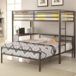 Bunks Metal Twin-over-Full Workstation Loft Bed