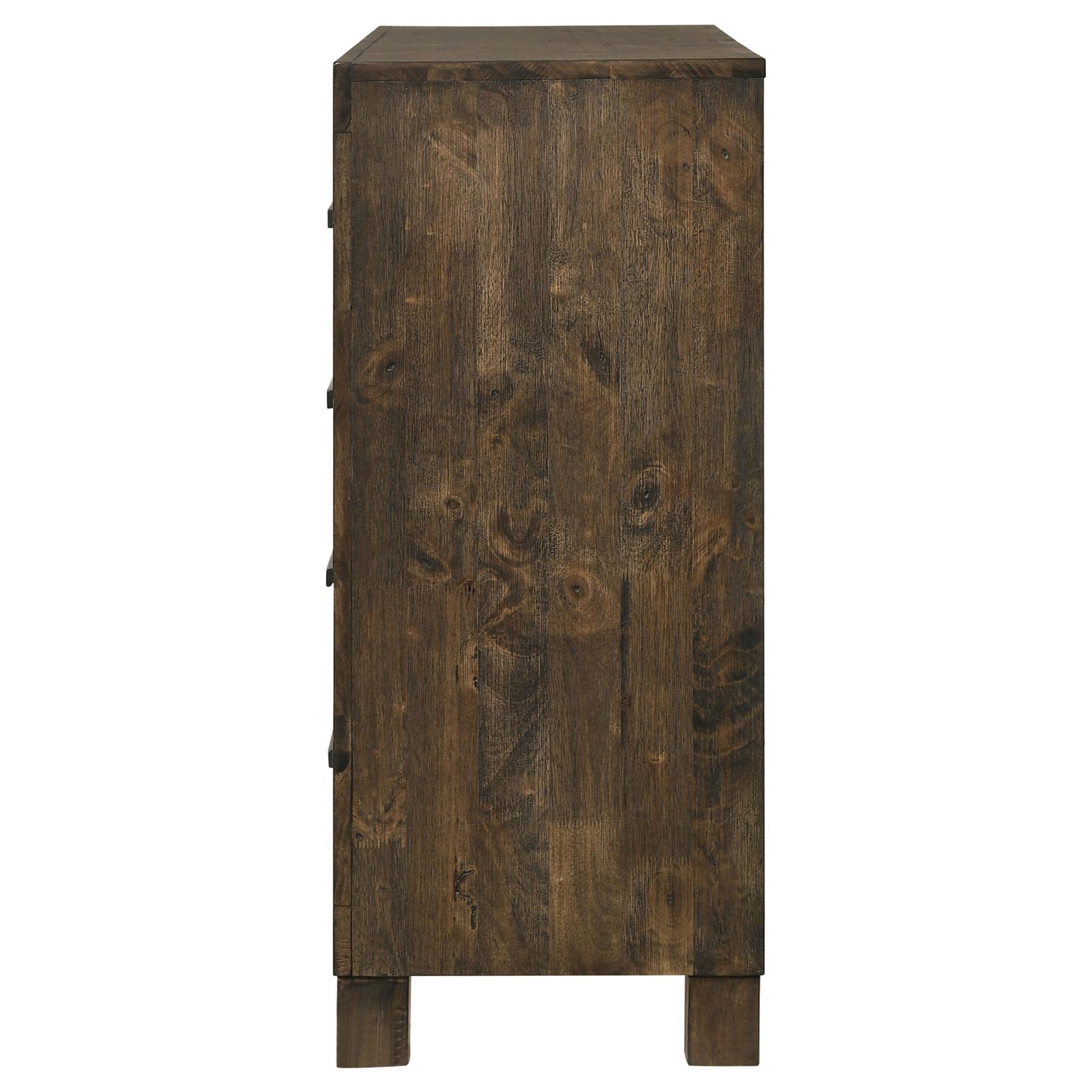 Woodmont 8 Drawer Dresser Rustic Golden Brown 222633 by Coaster