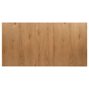 Middleton 76-Inch Extension Leaf Dining Table Natural Brown