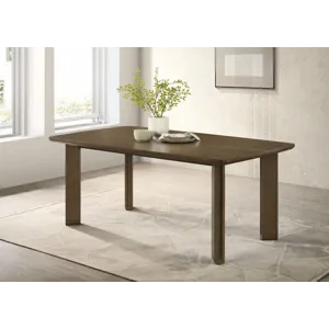 Ottowa 71-Inch Rectangular Wood Dining Table Brown