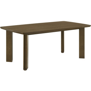 Ottowa 71-Inch Rectangular Wood Dining Table Brown