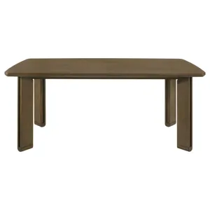 Ottowa 71-Inch Rectangular Wood Dining Table Brown