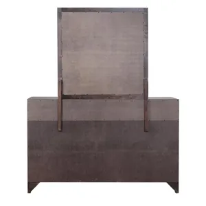 Phoenix Square Dresser Mirror Deep Cappuccino