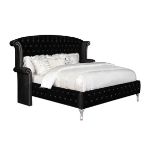 Deanna 4 Piece Bedroom Set Black - Queen
